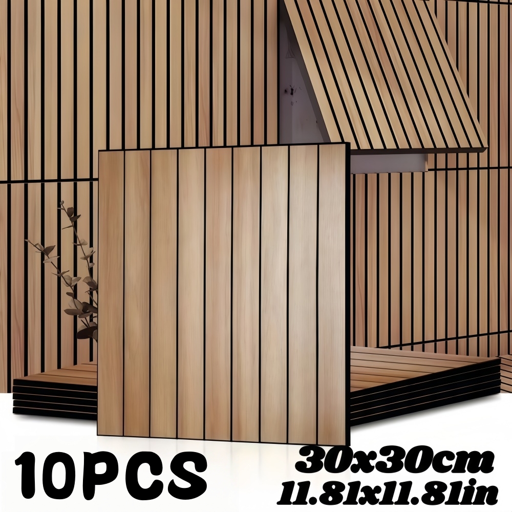 10PCS 그릴 3D 벽 스티커 룸 장식 나뭇결 자체  - Pvc Panel Background 리뷰 및 가격