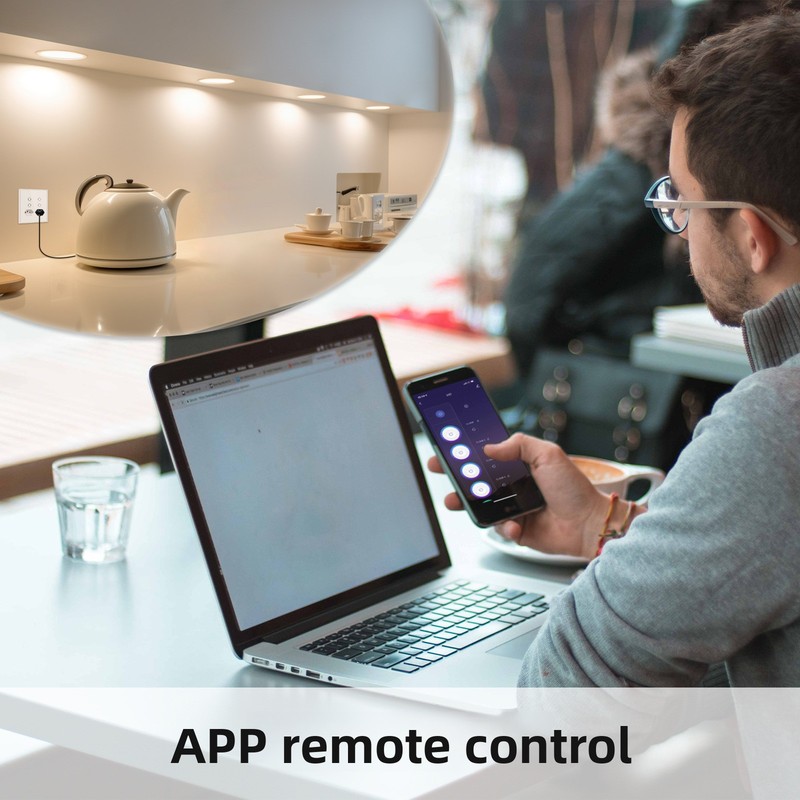 MOES Tuya Wi-Fi 스마트 플러그, 4개의 콘 - Timer Dual Outlet 리뷰 및 가격